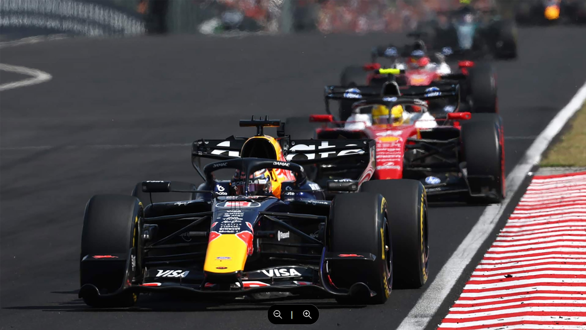 Verstappen chega em segundo no GP da Hungria com motor Red Bull Ford Powertrains
